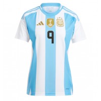 Argentinien Julian Alvarez #9 Heimtrikot Frauen Copa America 2024 Kurzarm